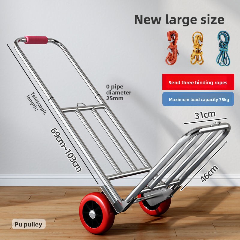 Pull Cart Fold - Met de hand getrokken kar Opvouwbare