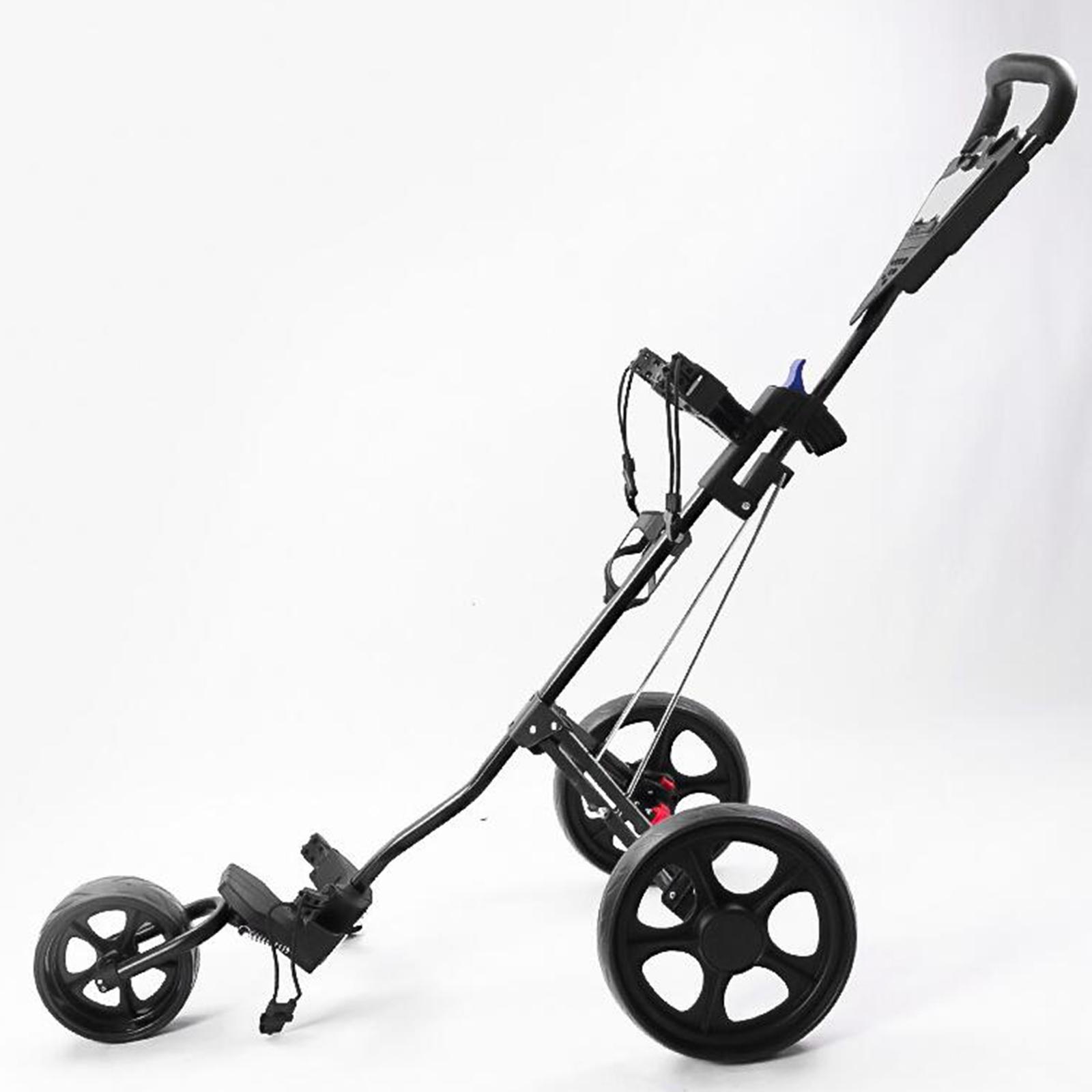 Golfkar met handrem, opvouwbaa - Pull Cart Fold recensie en prijs