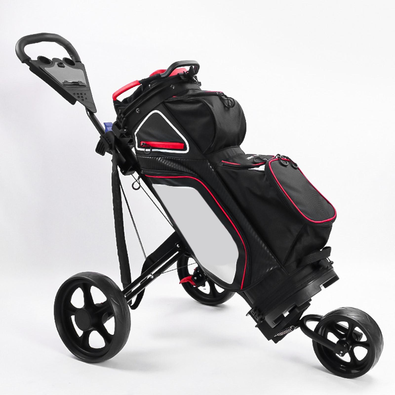 Golfkar met handrem, opvouwbaa - Pull Cart Fold recensie en prijs