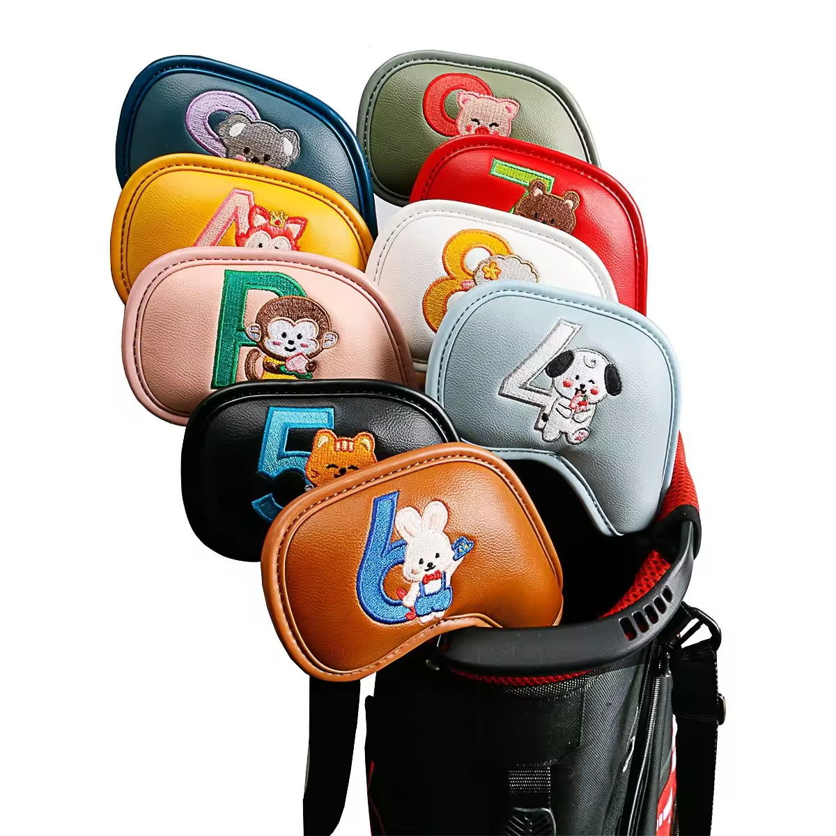 9 stuks schattige cartoon dier - Golf Equipment Organizer recensie en prijs